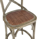 Modway Gear Counter Stool - Rattan Seat