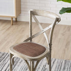 Modway Gear Counter Stool - Rattan Seat