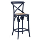 Modway Gear Counter Stool - Rattan Seat
