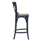 Modway Gear Counter Stool - Rattan Seat
