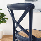 Modway Gear Counter Stool - Rattan Seat