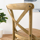 Modway Gear Counter Stool - Rattan Seat
