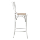 Modway Gear Counter Stool - Rattan Seat