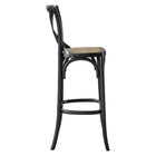 Modway Gear Bar Stool - Rattan Seat