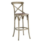 Modway Gear Bar Stool - Rattan Seat
