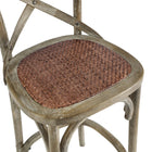 Modway Gear Bar Stool - Rattan Seat