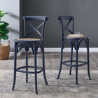 Modway Gear Bar Stool - Rattan Seat