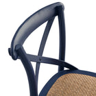 Modway Gear Bar Stool - Rattan Seat