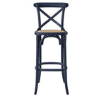 Modway Gear Bar Stool - Rattan Seat