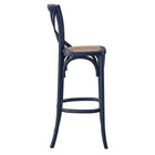 Modway Gear Bar Stool - Rattan Seat