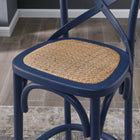 Modway Gear Bar Stool - Rattan Seat