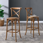 Modway Gear Bar Stool - Rattan Seat