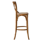 Modway Gear Bar Stool - Rattan Seat