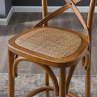 Modway Gear Bar Stool - Rattan Seat