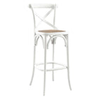 Modway Gear Bar Stool - Rattan Seat