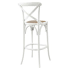 Modway Gear Bar Stool - Rattan Seat