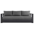 Modway Tahoe Outdoor Patio Powder-Coated Aluminum Sofa