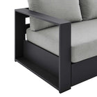 Modway Tahoe Outdoor Patio Powder-Coated Aluminum Sofa