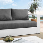 Modway Tahoe Outdoor Patio Powder-Coated Aluminum Sofa