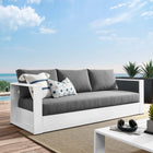 Modway Tahoe Outdoor Patio Powder-Coated Aluminum Sofa