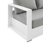 Modway Tahoe Outdoor Patio Powder-Coated Aluminum Sofa