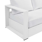 Modway Tahoe Outdoor Patio Powder-Coated Aluminum Sofa