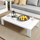 Modway Tahoe Outdoor Patio Powder-Coated Aluminum Coffee Table
