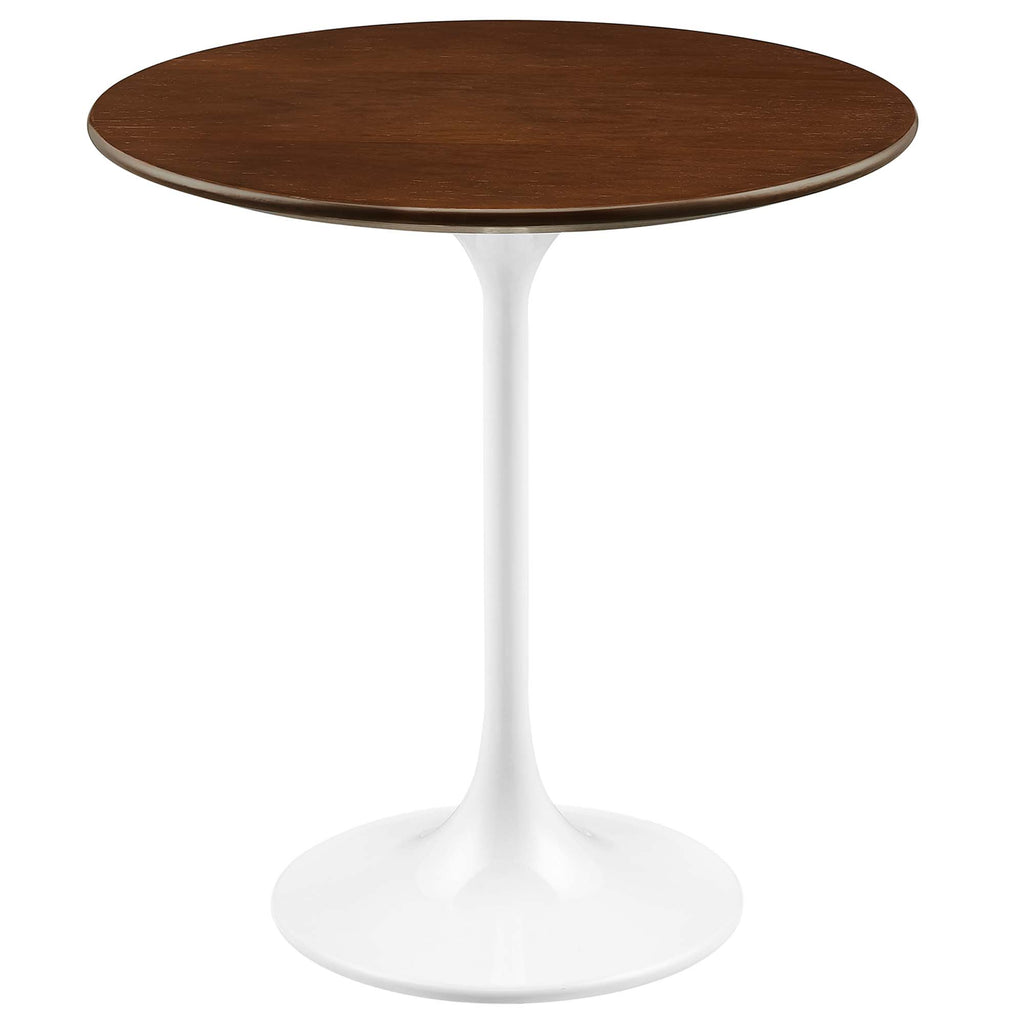 Modway Lippa 20" Round Wood Side Table  