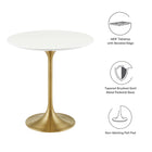 Modway Lippa 20" Round Wood Side Table