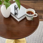 Modway Lippa 20" Round Wood Side Table