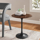 Modway Lippa 20" Round Wood Side Table