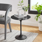 Modway Lippa 20" Round Faux Marble Side Table