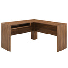 Modway Venture L-Shaped Wood Office Desk