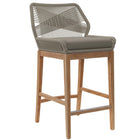 Modway Wellspring Outdoor Patio Teak Wood Bar Stool  