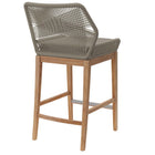 Modway Wellspring Outdoor Patio Teak Wood Bar Stool