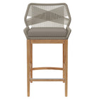 Modway Wellspring Outdoor Patio Teak Wood Bar Stool