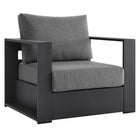 Modway Tahoe 4-Piece Outdoor Patio Powder-Coated Aluminum Set