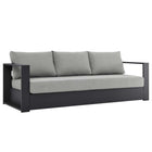 Modway Tahoe 4-Piece Outdoor Patio Powder-Coated Aluminum Set