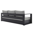 Modway Tahoe 4-Piece Outdoor Patio Powder-Coated Aluminum Set