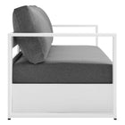 Modway Tahoe 4-Piece Outdoor Patio Powder-Coated Aluminum Set