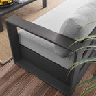 Modway Tahoe 2-Piece Outdoor Patio Powder-Coated Aluminum Set