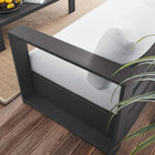 Modway Tahoe 2-Piece Outdoor Patio Powder-Coated Aluminum Set