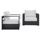 Modway Tahoe 2-Piece Outdoor Patio Powder-Coated Aluminum Armchair Set  