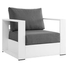 Modway Tahoe 2-Piece Outdoor Patio Powder-Coated Aluminum Armchair Set