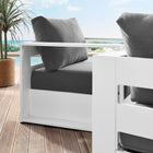 Modway Tahoe 2-Piece Outdoor Patio Powder-Coated Aluminum Armchair Set