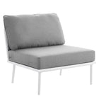 Modway Stance Outdoor Patio Aluminum Large Sectional Sofa