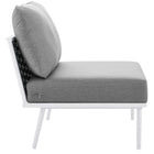 Modway Stance 7 Piece Outdoor Patio Aluminum Sectional Sofa Set