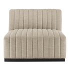 Modway Conjure Channel Tufted Upholstered Fabric Sofa