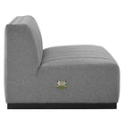 Modway Conjure 4-Piece Channel Tufted Upholstered Fabric Sofa