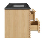 Modway Render 48" Wall-Mount Bathroom Vanity